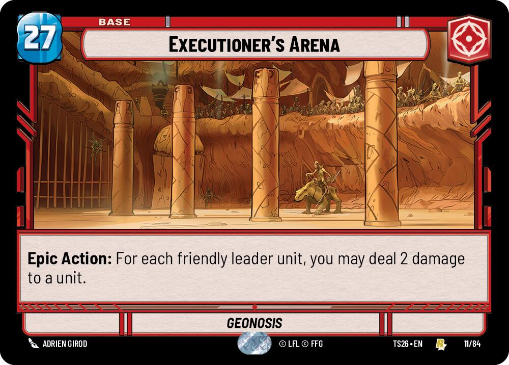 Executioner's Arena (11/84) (11/84) [Twin Suns] | Shuffle n Cut Hobbies & Games