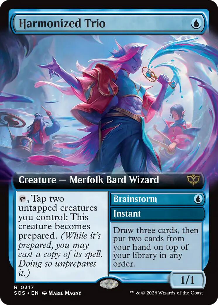 Harmonized Trio (Extended Art) [Secrets of Strixhaven] | Shuffle n Cut Hobbies & Games
