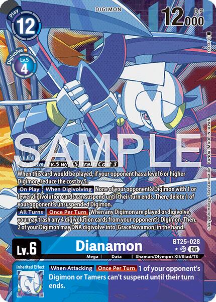 Dianamon [BT25-028] (Alternate Art) [Dual Revolution] | Shuffle n Cut Hobbies & Games