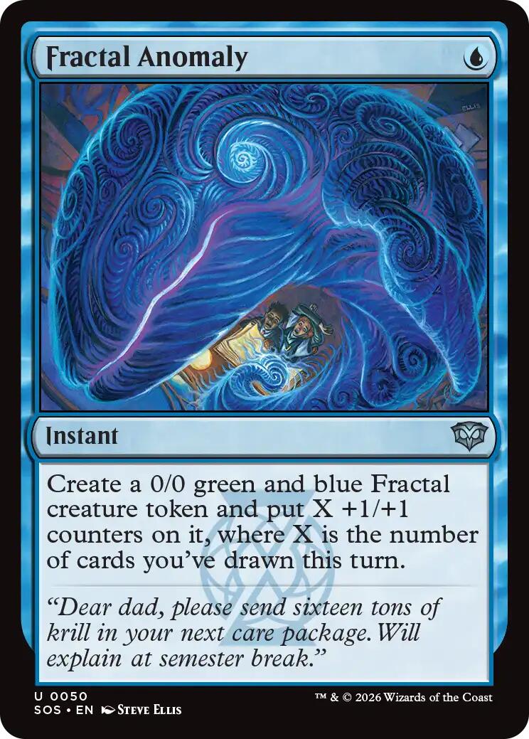 Fractal Anomaly [Secrets of Strixhaven] | Shuffle n Cut Hobbies & Games