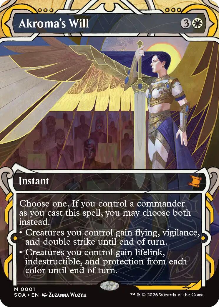 Akroma's Will [Secrets of Strixhaven: Mystical Archive] | Shuffle n Cut Hobbies & Games