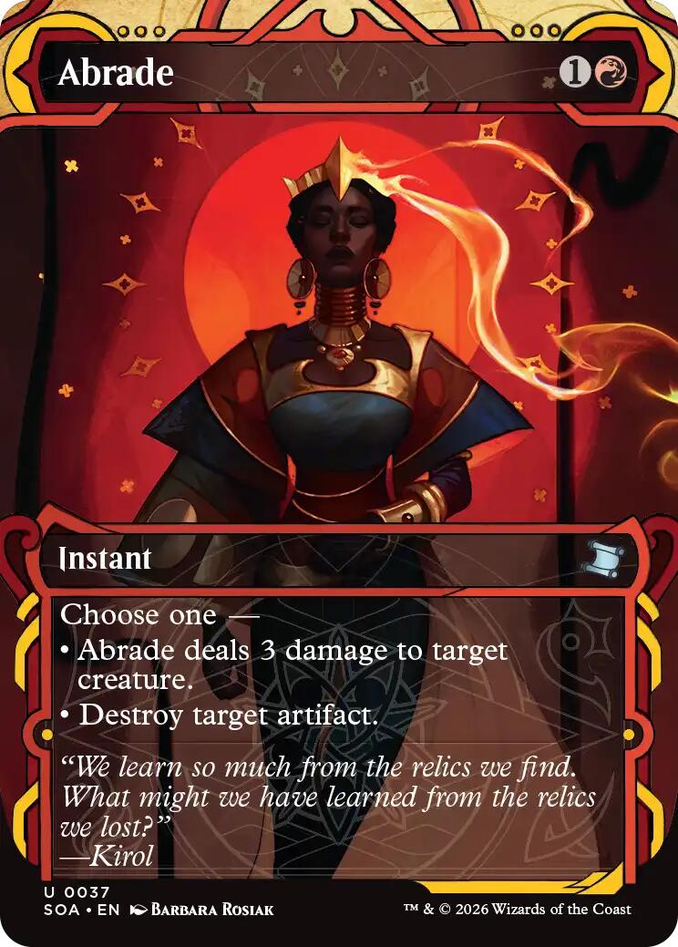 Abrade [Secrets of Strixhaven: Mystical Archive] | Shuffle n Cut Hobbies & Games