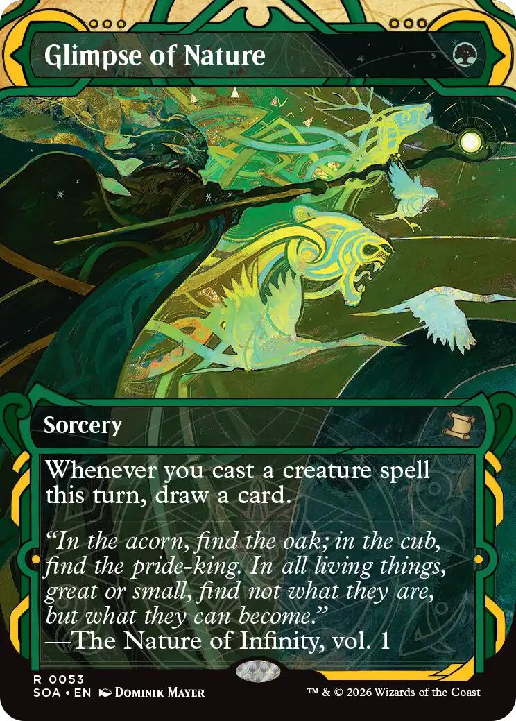 Glimpse of Nature [Secrets of Strixhaven: Mystical Archive] | Shuffle n Cut Hobbies & Games