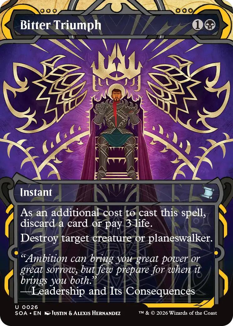 Bitter Triumph [Secrets of Strixhaven: Mystical Archive] | Shuffle n Cut Hobbies & Games