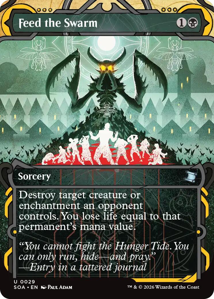 Feed the Swarm [Secrets of Strixhaven: Mystical Archive] | Shuffle n Cut Hobbies & Games