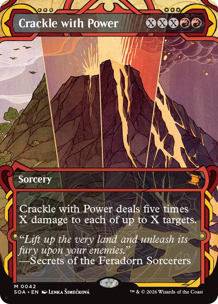 Crackle with Power [Secrets of Strixhaven: Mystical Archive] | Shuffle n Cut Hobbies & Games