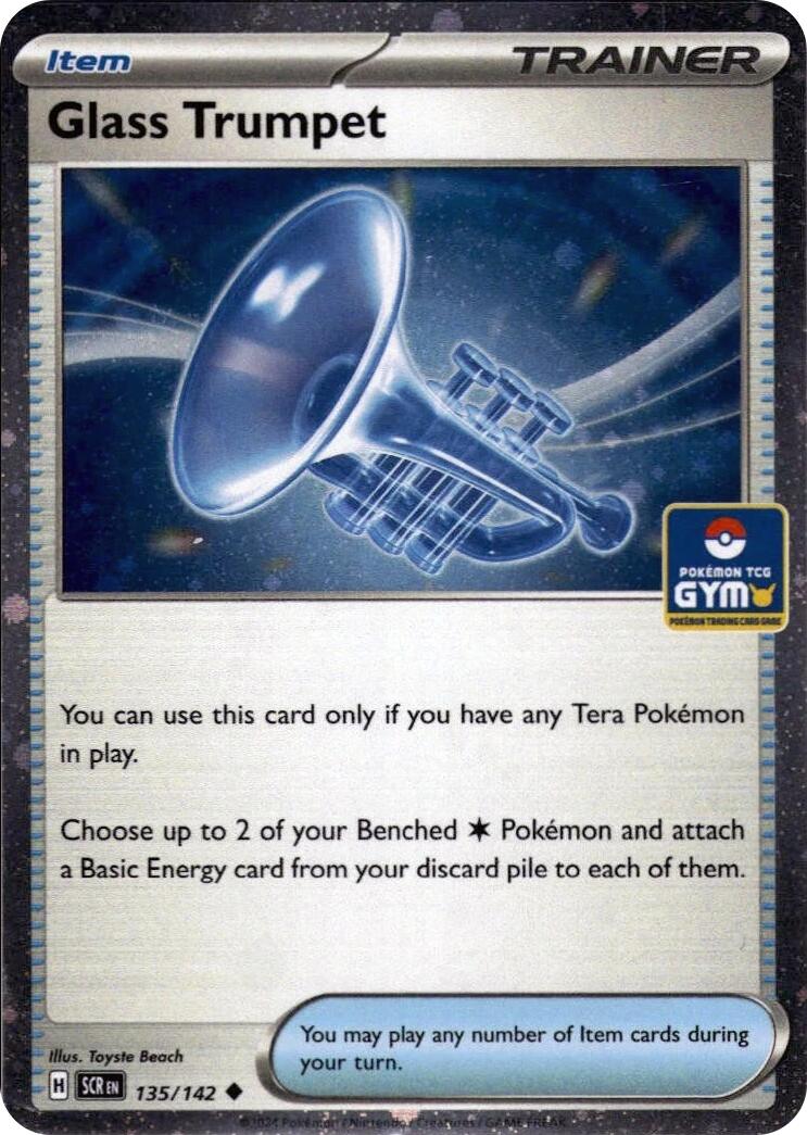 Glass Trumpet (135/142) (Gym Stamp Asia Exclusive) [Miscellaneous Cards] | Shuffle n Cut Hobbies & Games