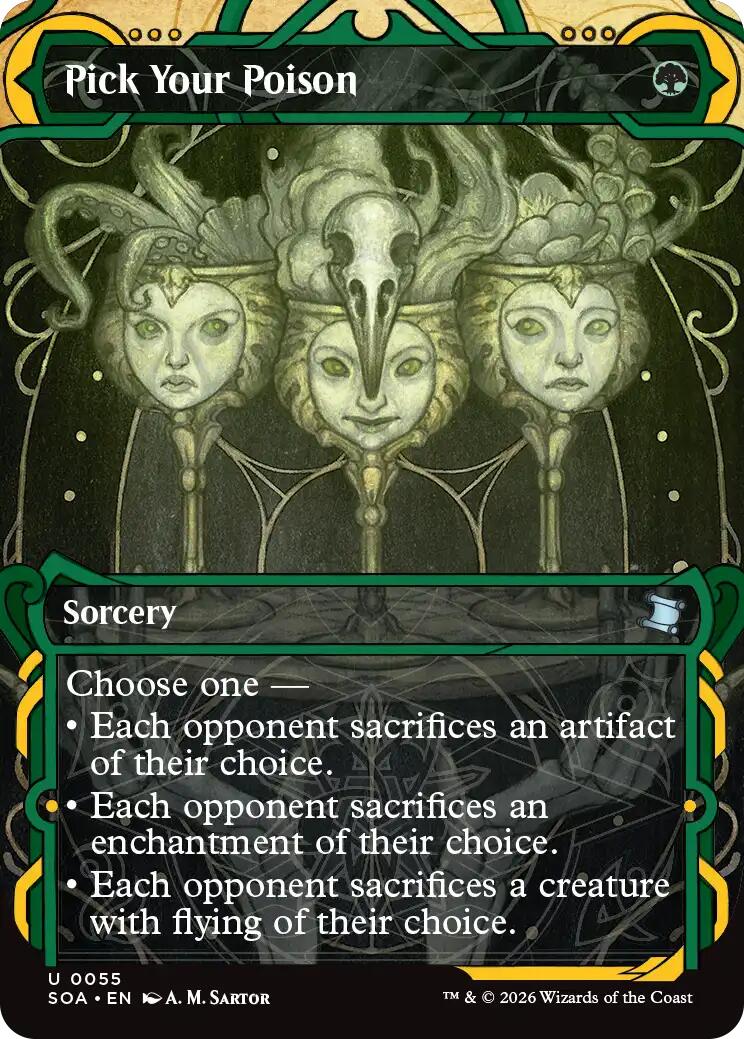 Pick Your Poison [Secrets of Strixhaven: Mystical Archive] | Shuffle n Cut Hobbies & Games