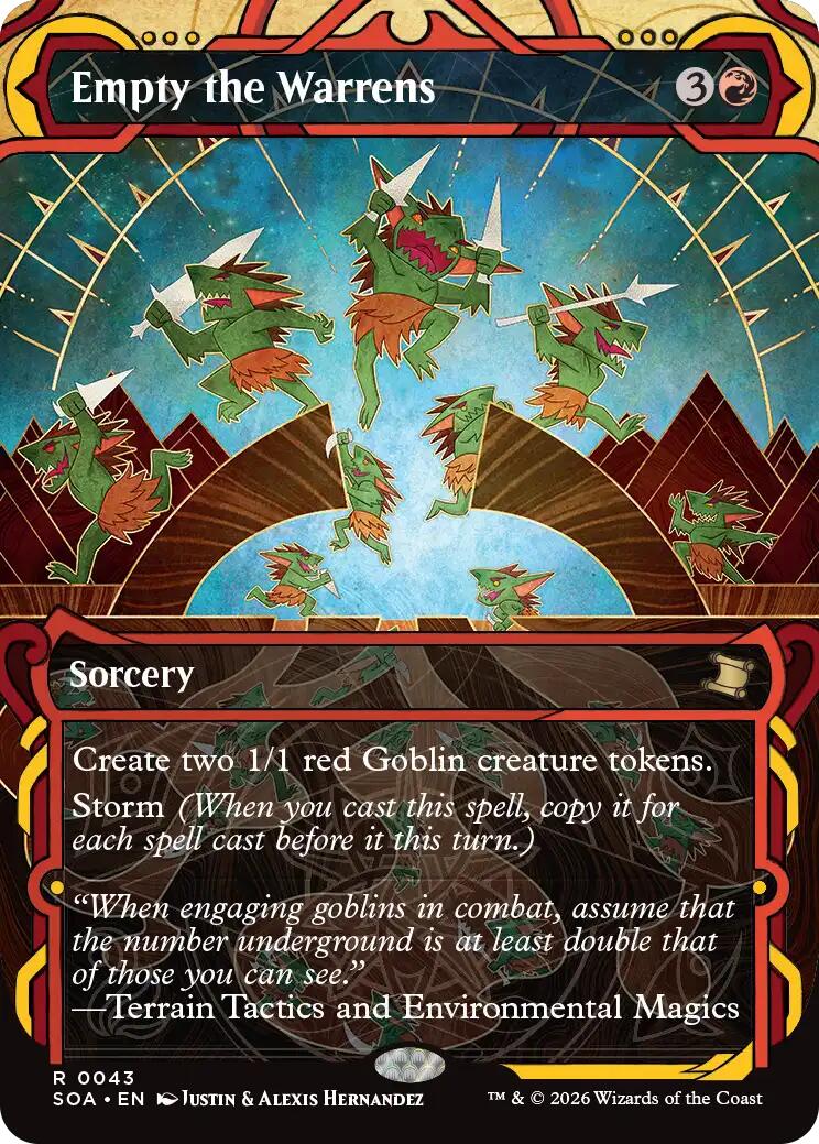 Empty the Warrens [Secrets of Strixhaven: Mystical Archive] | Shuffle n Cut Hobbies & Games