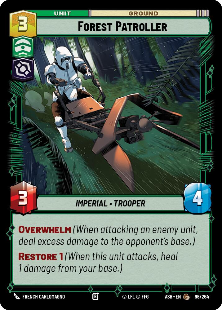 Forest Patroller (96/264) (96/264) [Ashes of the Empire] | Shuffle n Cut Hobbies & Games