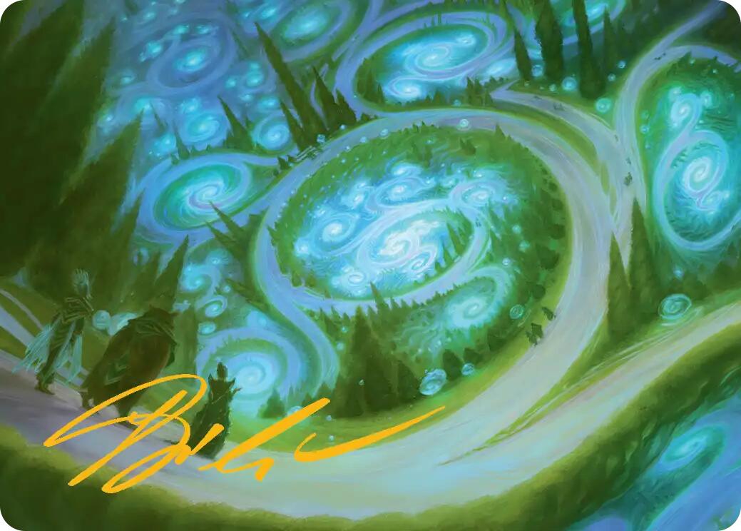 Mathemagics Art Card (Gold-Stamped Signature) [Secrets of Strixhaven Art Series] | Shuffle n Cut Hobbies & Games