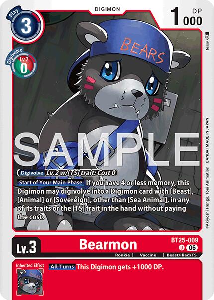 Bearmon [BT25-009] [Dual Revolution] | Shuffle n Cut Hobbies & Games