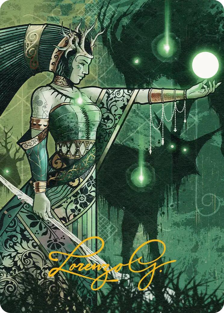 Shamanic Revelation Art Card (Gold-Stamped Signature) [Secrets of Strixhaven Art Series] | Shuffle n Cut Hobbies & Games