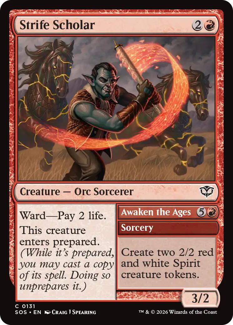 Strife Scholar [Secrets of Strixhaven] | Shuffle n Cut Hobbies & Games