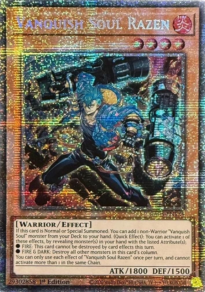 Vanquish Soul Razen (Starlight Rare) [RA05-EN134] Starlight Rare | Shuffle n Cut Hobbies & Games
