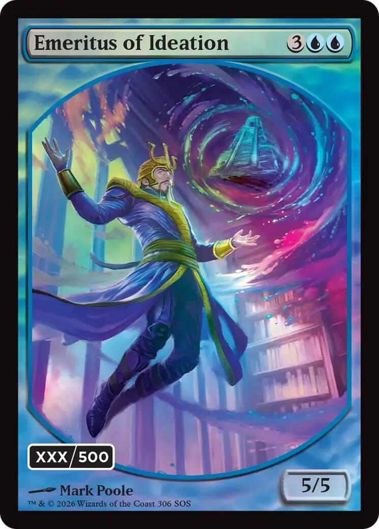 Emeritus of Ideation (Serial Numbered) [Secrets of Strixhaven] | Shuffle n Cut Hobbies & Games