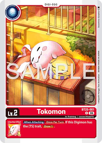 Tokomon [BT25-001] [Dual Revolution] | Shuffle n Cut Hobbies & Games