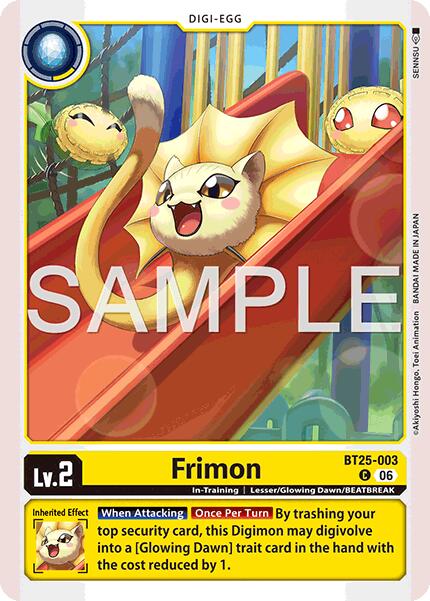 Frimon [BT25-003] [Dual Revolution] | Shuffle n Cut Hobbies & Games