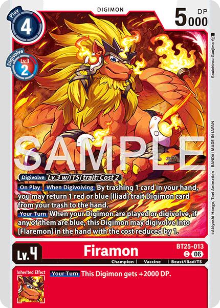 Firamon [BT25-013] [Dual Revolution] | Shuffle n Cut Hobbies & Games