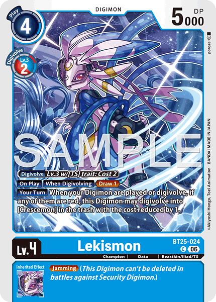 Lekismon [BT25-024] [Dual Revolution] | Shuffle n Cut Hobbies & Games