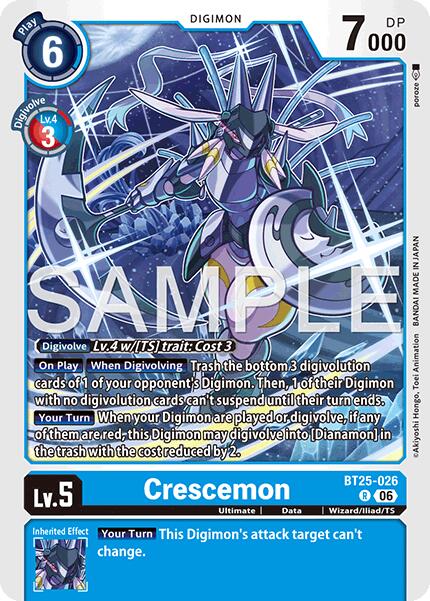 Crescemon [BT25-026] [Dual Revolution] | Shuffle n Cut Hobbies & Games