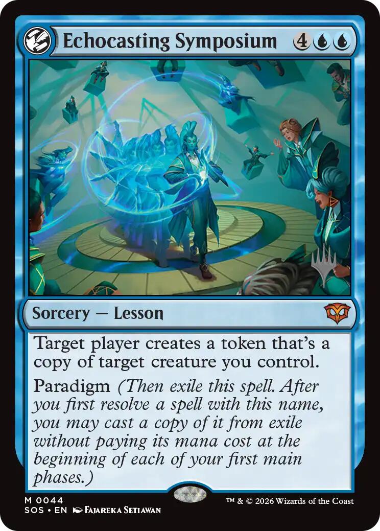 Echocasting Symposium [Secrets of Strixhaven Promos] | Shuffle n Cut Hobbies & Games