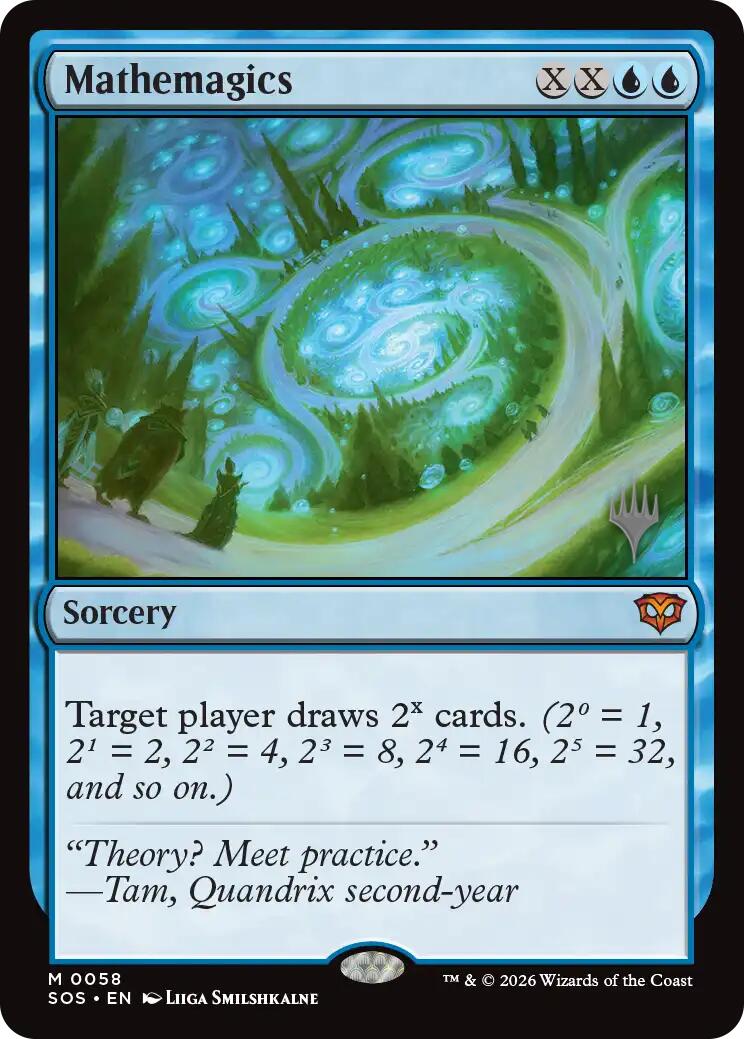 Mathemagics [Secrets of Strixhaven Promos] | Shuffle n Cut Hobbies & Games