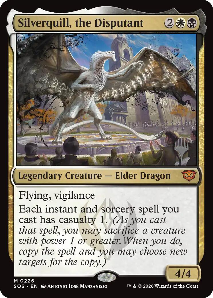 Silverquill, the Disputant [Secrets of Strixhaven Promos] | Shuffle n Cut Hobbies & Games