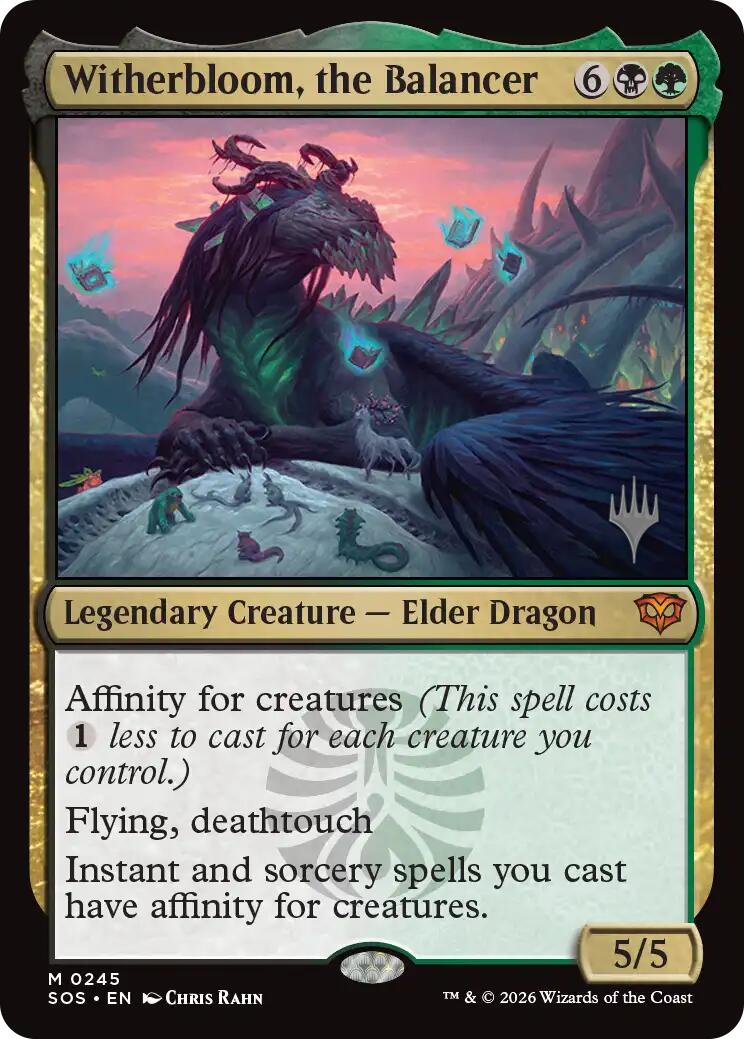 Witherbloom, the Balancer [Secrets of Strixhaven Promos] | Shuffle n Cut Hobbies & Games