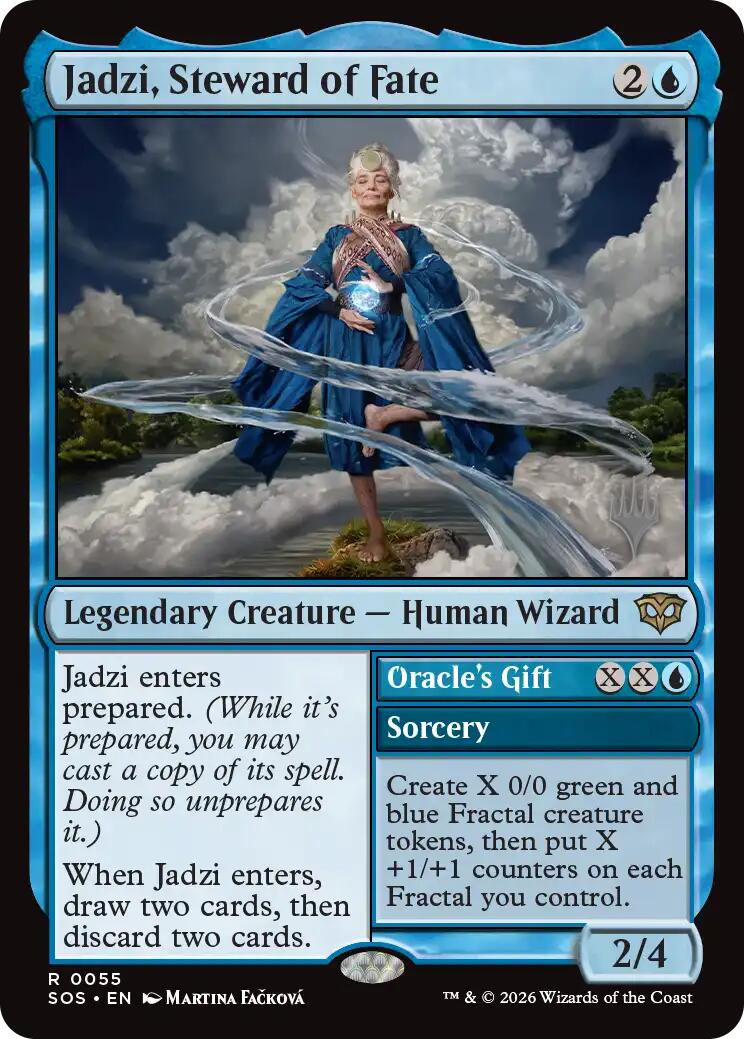 Jadzi, Steward of Fate [Secrets of Strixhaven Promos] | Shuffle n Cut Hobbies & Games