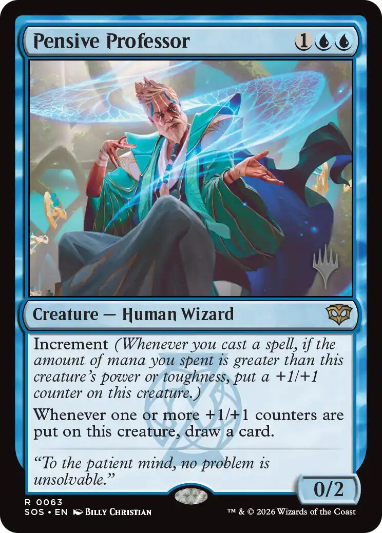 Pensive Professor [Secrets of Strixhaven Promos] | Shuffle n Cut Hobbies & Games