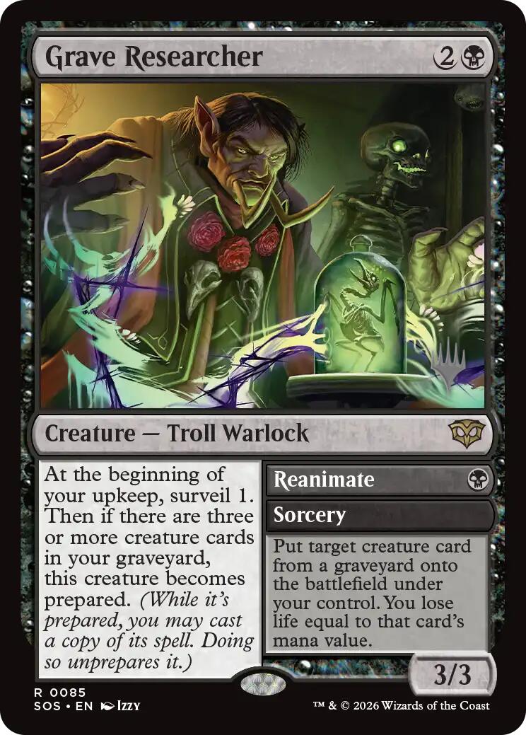 Grave Researcher [Secrets of Strixhaven Promos] | Shuffle n Cut Hobbies & Games