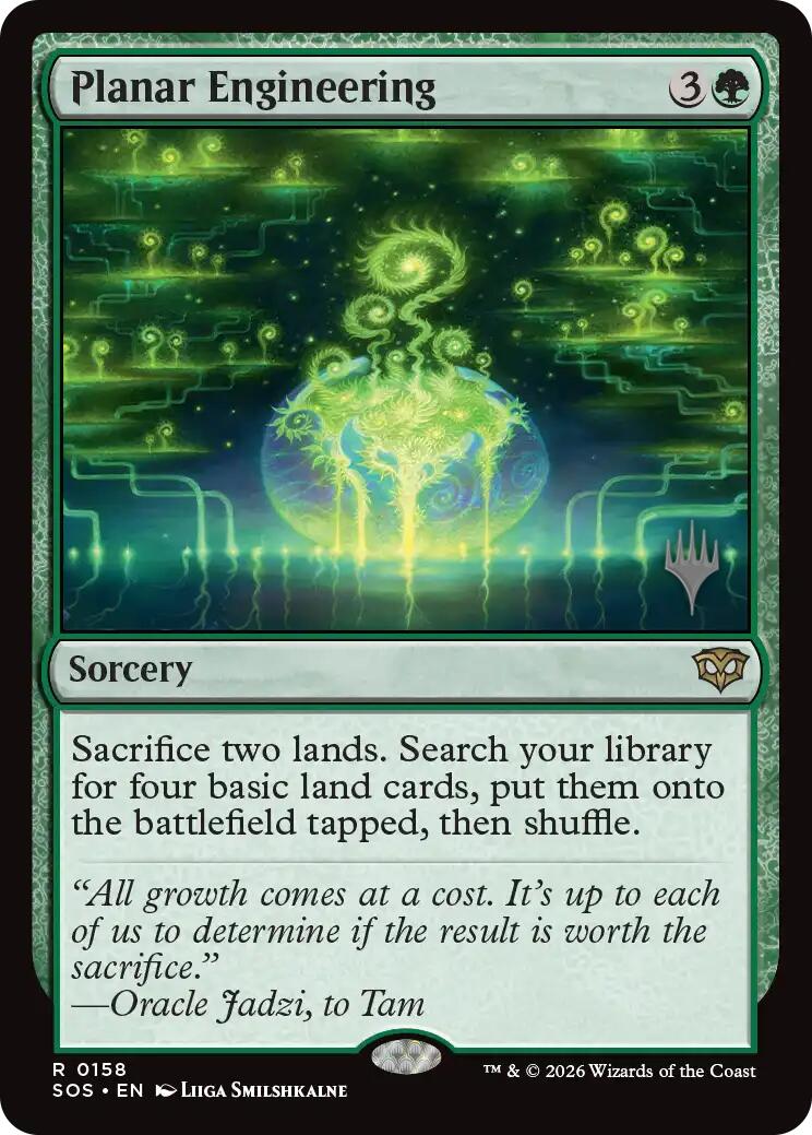 Planar Engineering [Secrets of Strixhaven Promos] | Shuffle n Cut Hobbies & Games