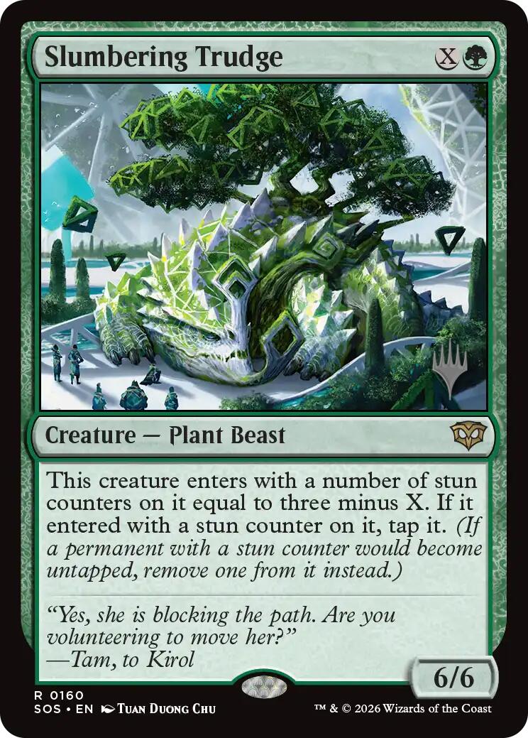 Slumbering Trudge [Secrets of Strixhaven Promos] | Shuffle n Cut Hobbies & Games