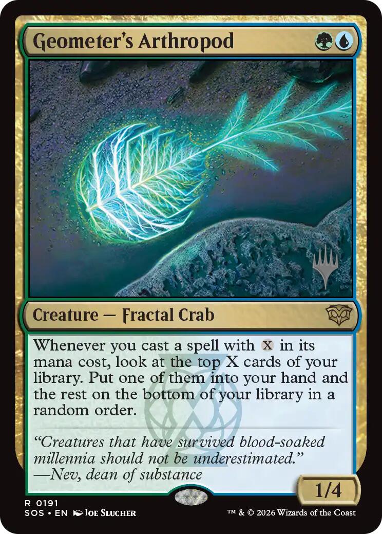 Geometer's Arthropod [Secrets of Strixhaven Promos] | Shuffle n Cut Hobbies & Games