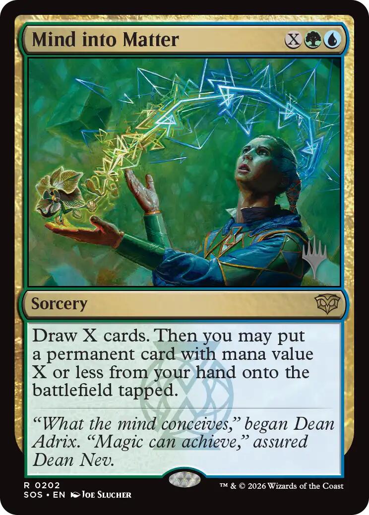 Mind into Matter [Secrets of Strixhaven Promos] | Shuffle n Cut Hobbies & Games
