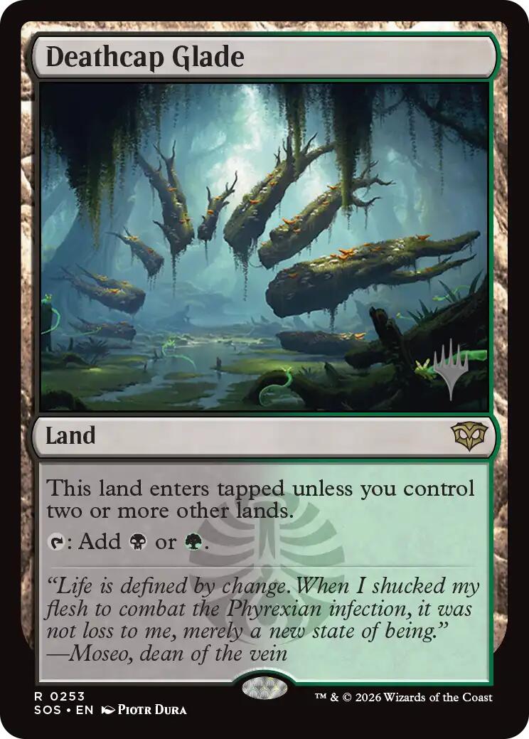 Deathcap Glade [Secrets of Strixhaven Promos] | Shuffle n Cut Hobbies & Games