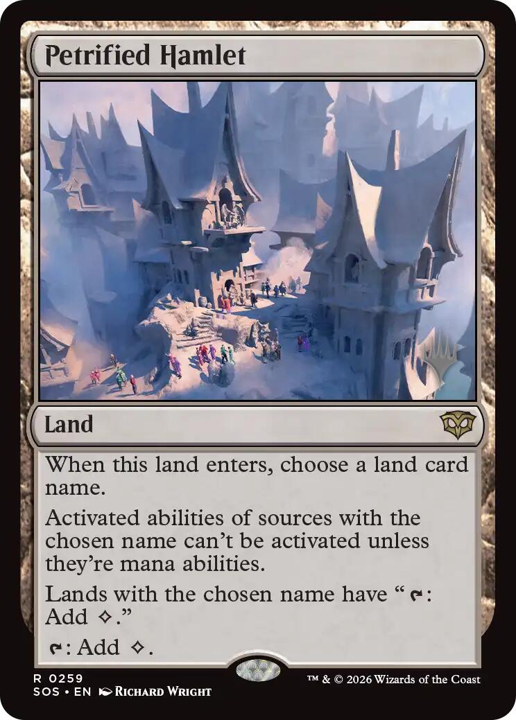 Petrified Hamlet [Secrets of Strixhaven Promos] | Shuffle n Cut Hobbies & Games