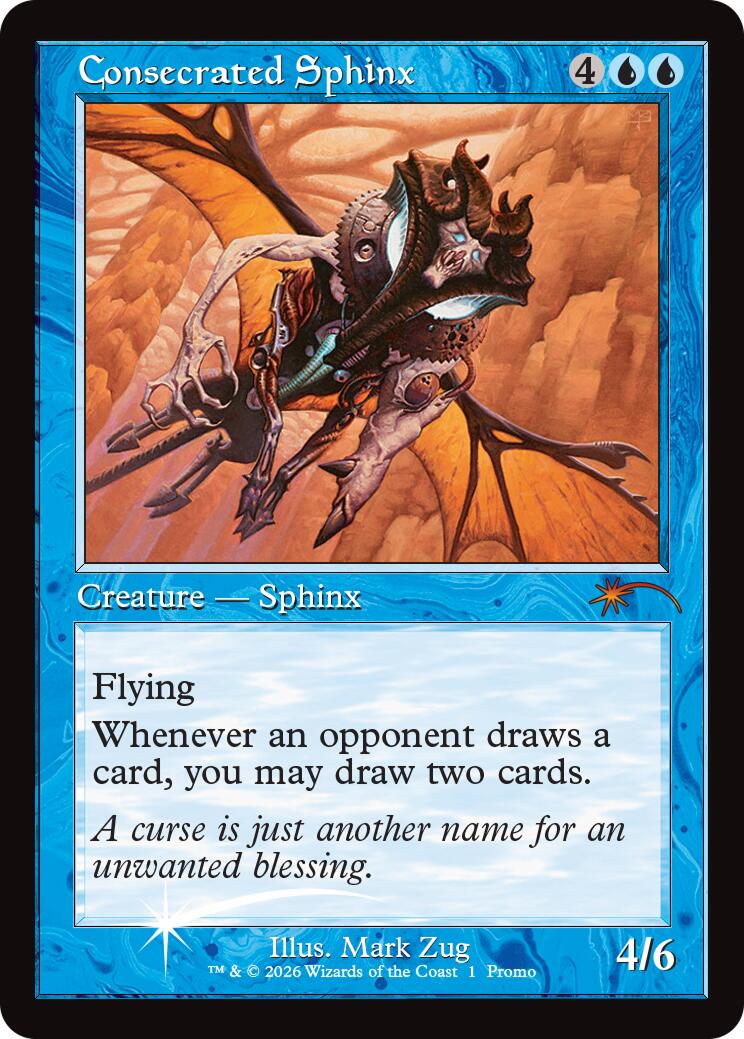 Consecrated Sphinx (Retro Frame) [MagicFest 2025] | Shuffle n Cut Hobbies & Games