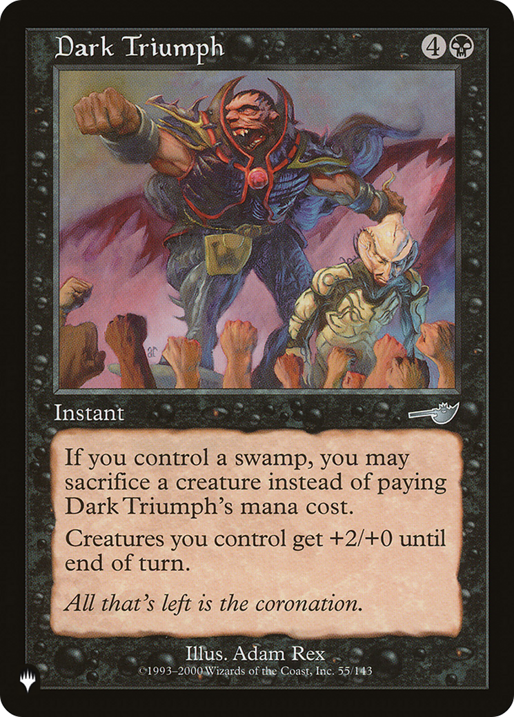 Dark Triumph [The List] | Shuffle n Cut Hobbies & Games