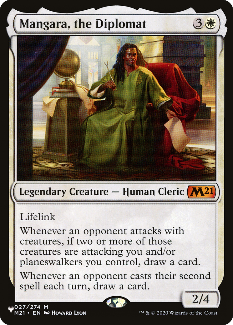 Mangara, the Diplomat [The List] | Shuffle n Cut Hobbies & Games