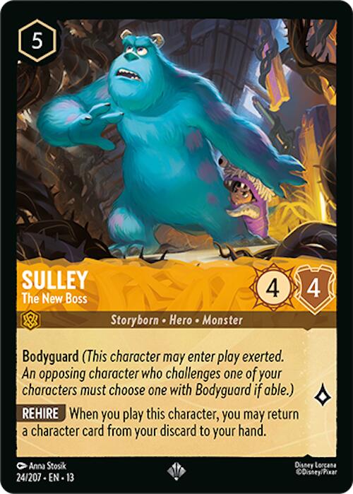 Sulley - The New Boss (24/207) [Attack of the Vine!] | Shuffle n Cut Hobbies & Games