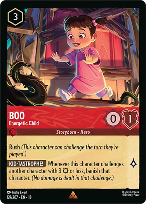 Boo - Energetic Child (127/207) [Attack of the Vine!] | Shuffle n Cut Hobbies & Games