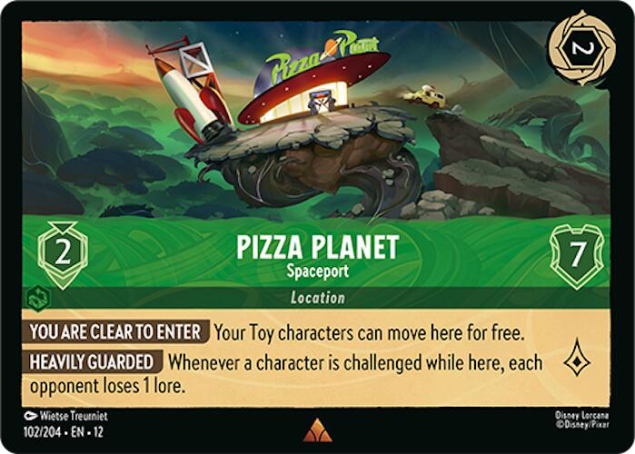 Pizza Planet - Spaceport (102/204) [Wilds Unknown] | Shuffle n Cut Hobbies & Games