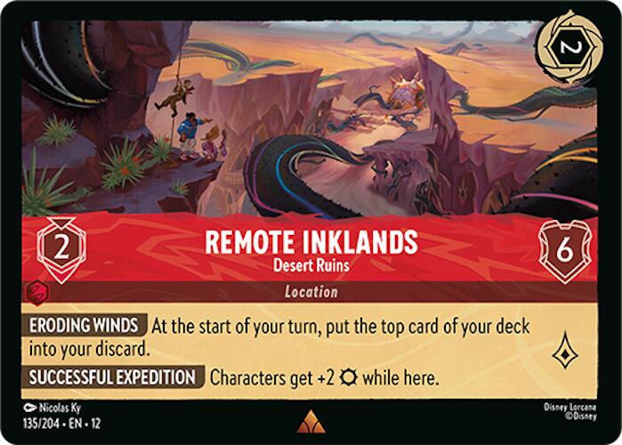 Remote Inklands - Desert Ruins (135/204) [Wilds Unknown] | Shuffle n Cut Hobbies & Games
