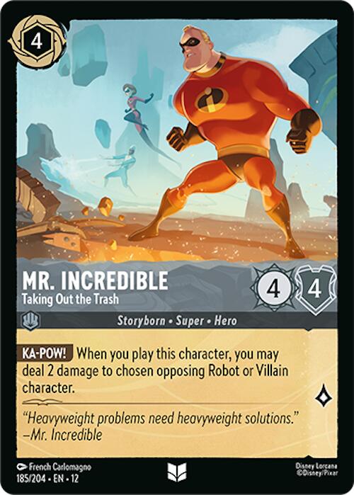 Mr. Incredible - Taking Out the Trash (185/204) [Wilds Unknown] | Shuffle n Cut Hobbies & Games