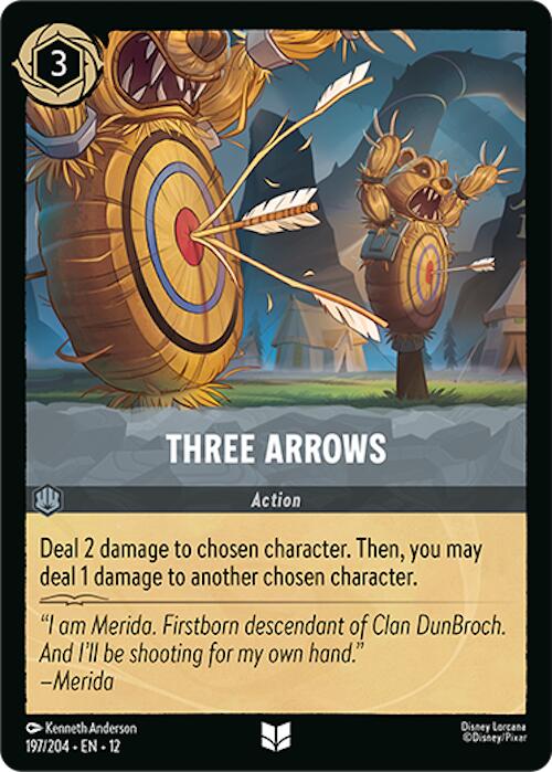 Three Arrows (197/204) [Wilds Unknown] | Shuffle n Cut Hobbies & Games
