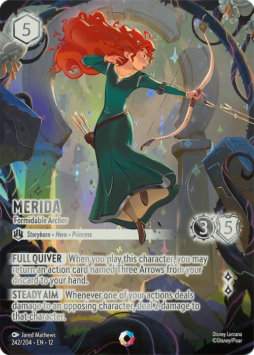 Merida - Formidable Archer (Iconic) (242/204) [Wilds Unknown] | Shuffle n Cut Hobbies & Games