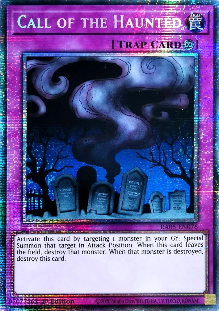Call of the Haunted (Starlight Rare) [RA05-EN076] Starlight Rare | Shuffle n Cut Hobbies & Games