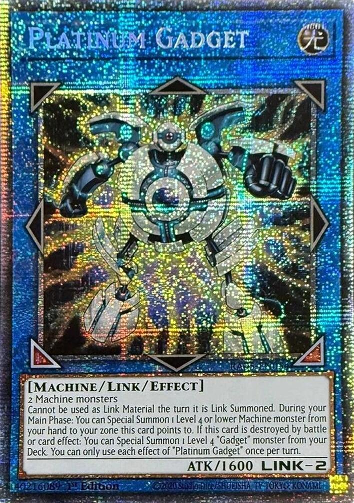 Platinum Gadget (Starlight Rare) [RA05-EN054] Starlight Rare | Shuffle n Cut Hobbies & Games